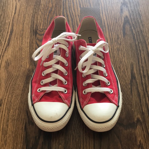 Red Converse sneakers Red Converse sneakers